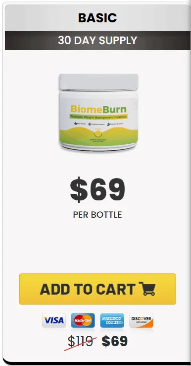 Buy Biome Burn 1 Bottle
